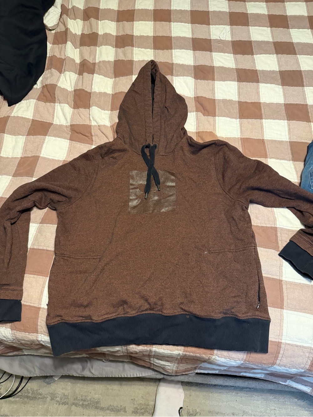 Under Armour Brown Hooded Pullover Sweatshirt